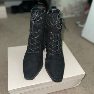 Justfab booties women’s size 6.5